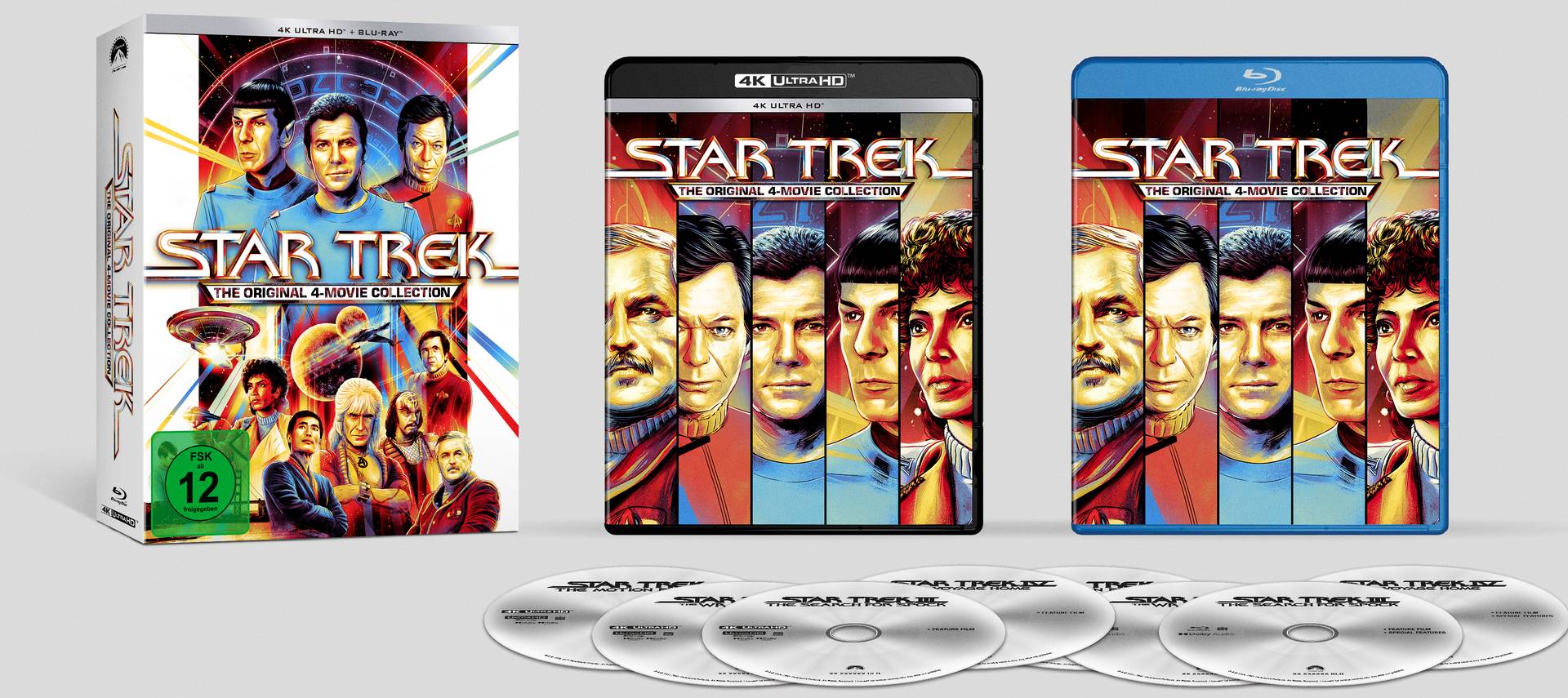 Star Trek 4 Collection UHD-Packshot